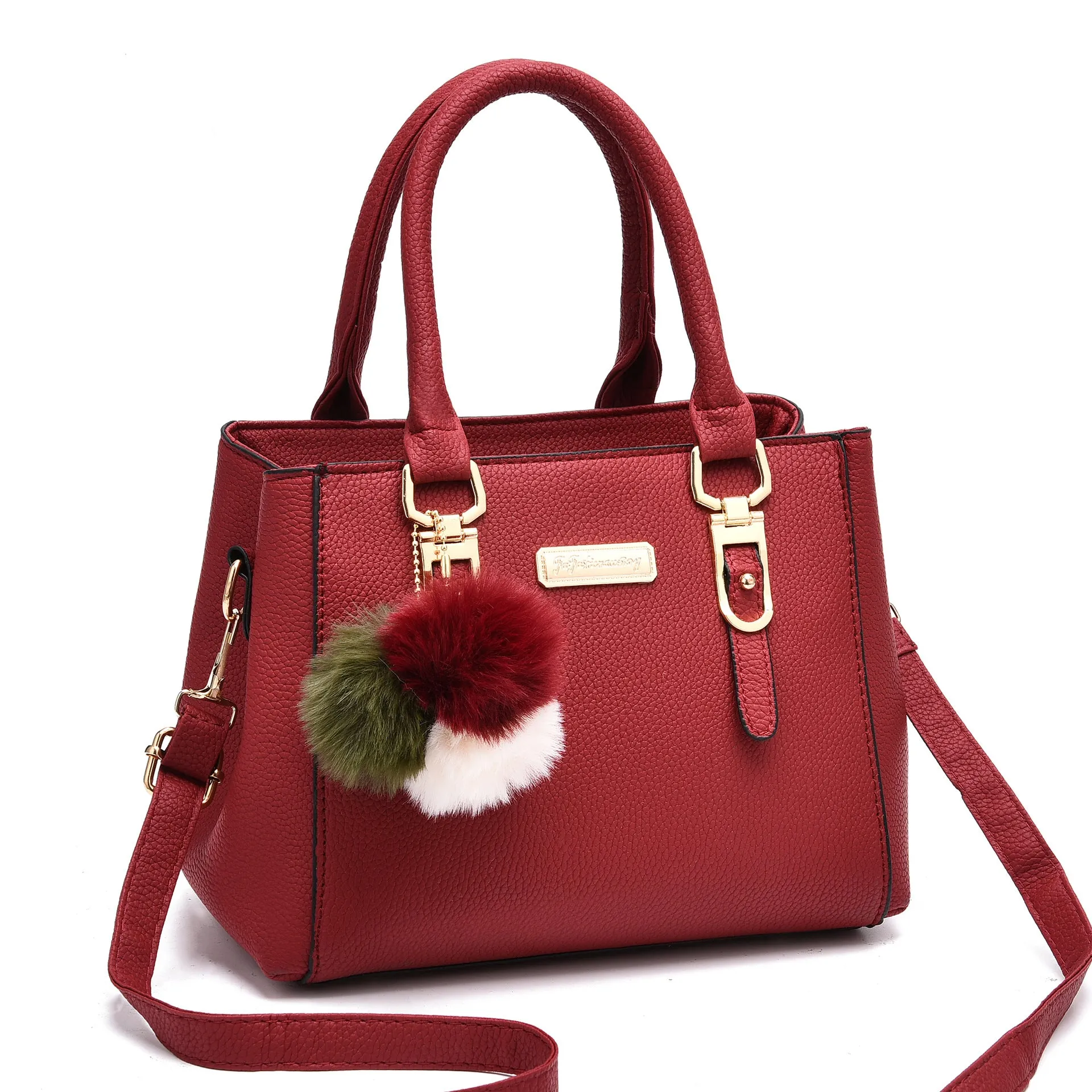 Women's Spring Fashion Simple Korean Style Large Handbags