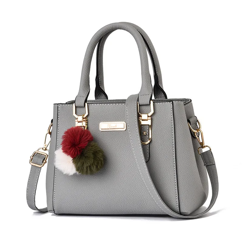 Women's Spring Fashion Simple Korean Style Large Handbags