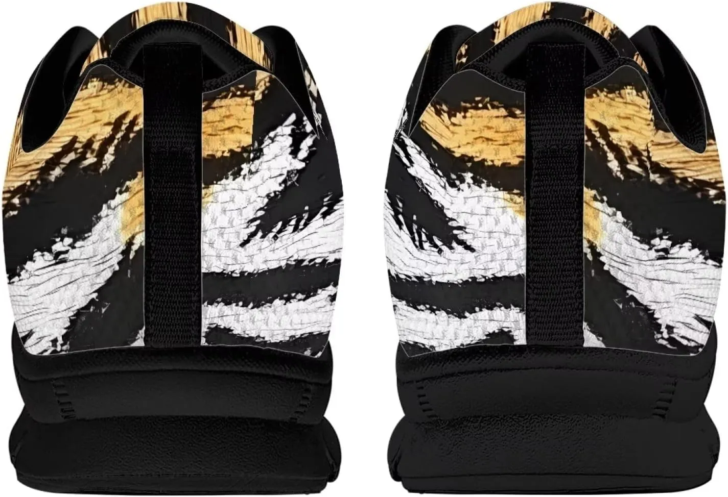 Women's Supportive Running Workout Shoes Low Top Casual Shoes Breathable Outdoor Travel Shoes for Wslking Size 5-12 Black Sole