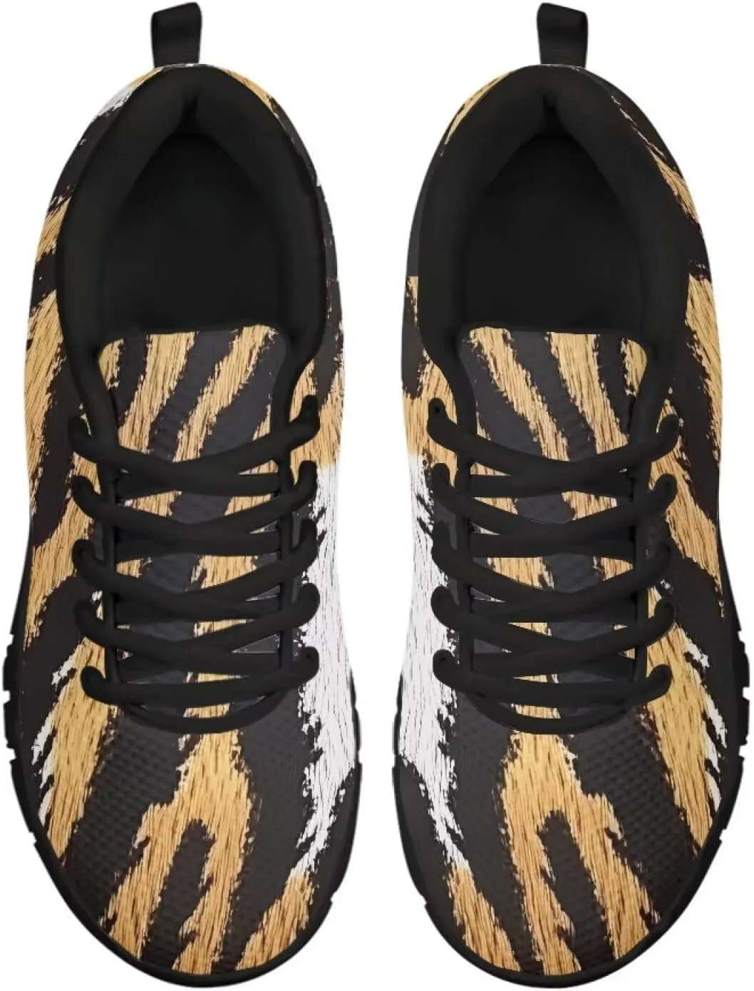 Women's Supportive Running Workout Shoes Low Top Casual Shoes Breathable Outdoor Travel Shoes for Wslking Size 5-12 Black Sole