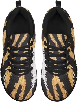 Women's Supportive Running Workout Shoes Low Top Casual Shoes Breathable Outdoor Travel Shoes for Wslking Size 5-12 Black Sole