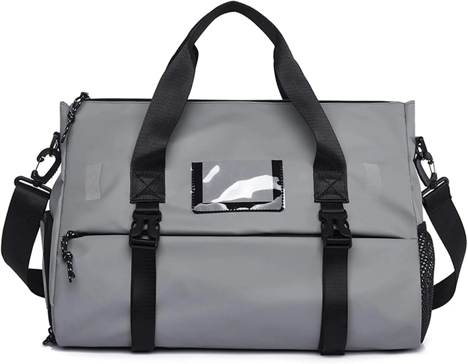 Women's Travel Training Sports Gym Bag Replaceable Yoga Mat Men's Nylon Large Waterproof Tote Bag