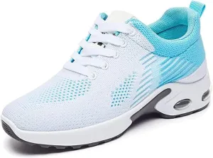 Womens Walking Shoes Lightweight Breathable Mesh Sports Sneakers Fashionable Wide Slip on Comfort Wear Tennis Diabetic Shoes Unisex Orthopedic Shoe