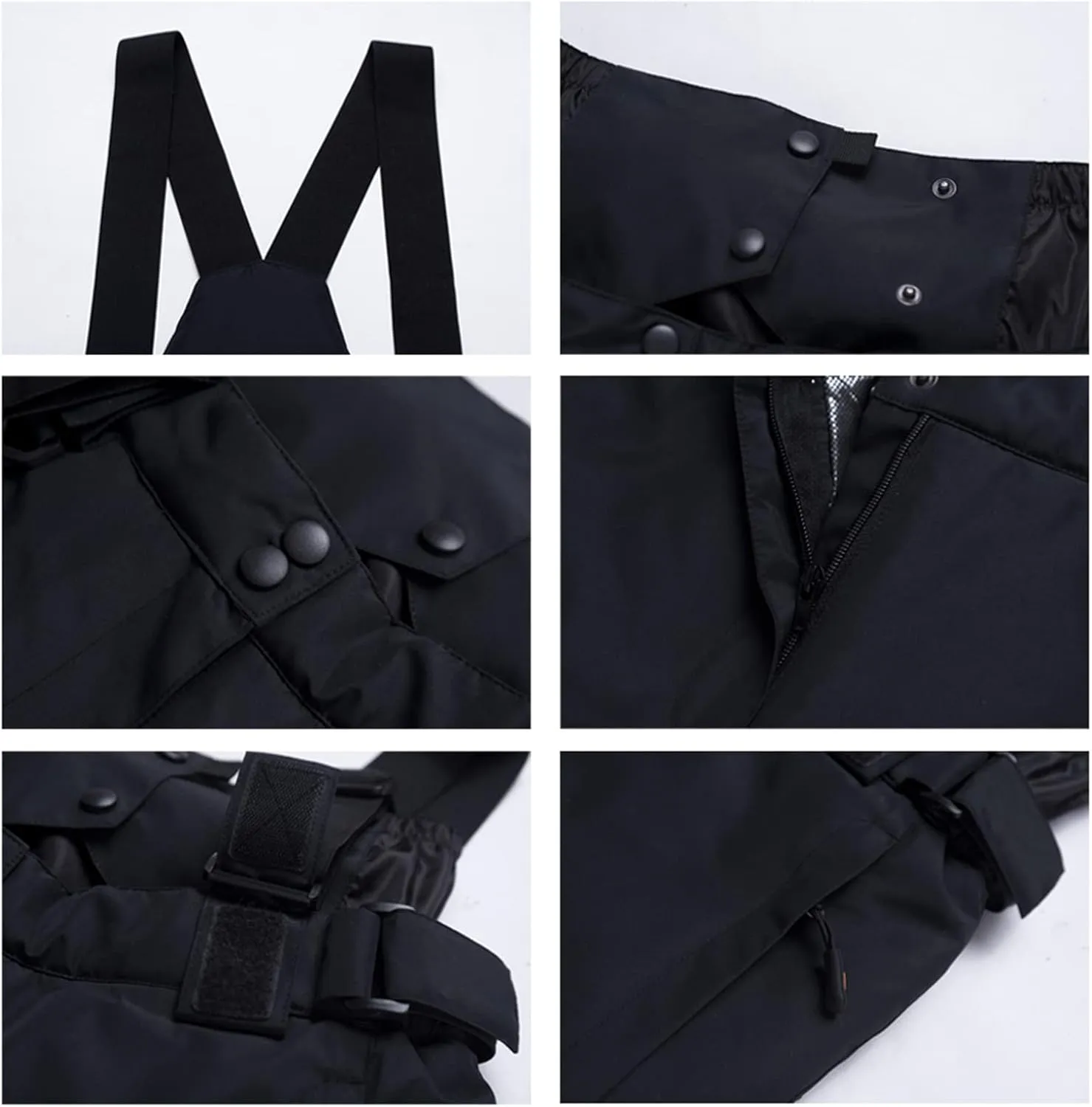 WOWULOVELY Men's Winter Snowsuit Waterproof Windproof Mountain Jacket and Pant Sets Insulated Snowboarding Skisuit