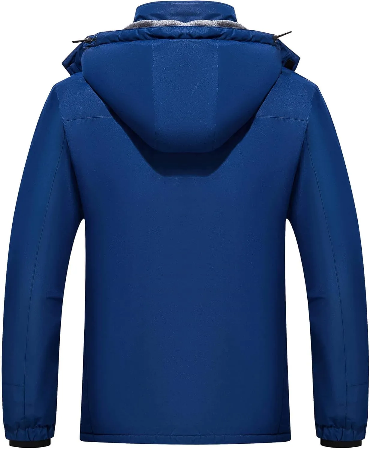 WULFUL Men's Waterproof Ski Jacket Warm Winter Snow Coat Mountain Windbreaker