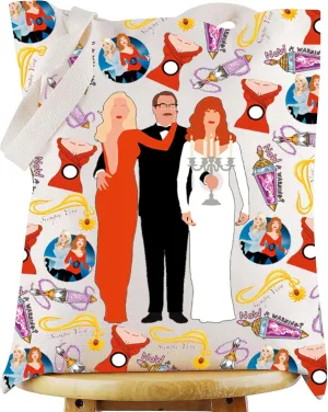 WZMPA Helen & Ennis Tote Bag Theater Madeline Fans Gift Madeline Magic Potion Canvas Handbag Helen & Madeline Merch