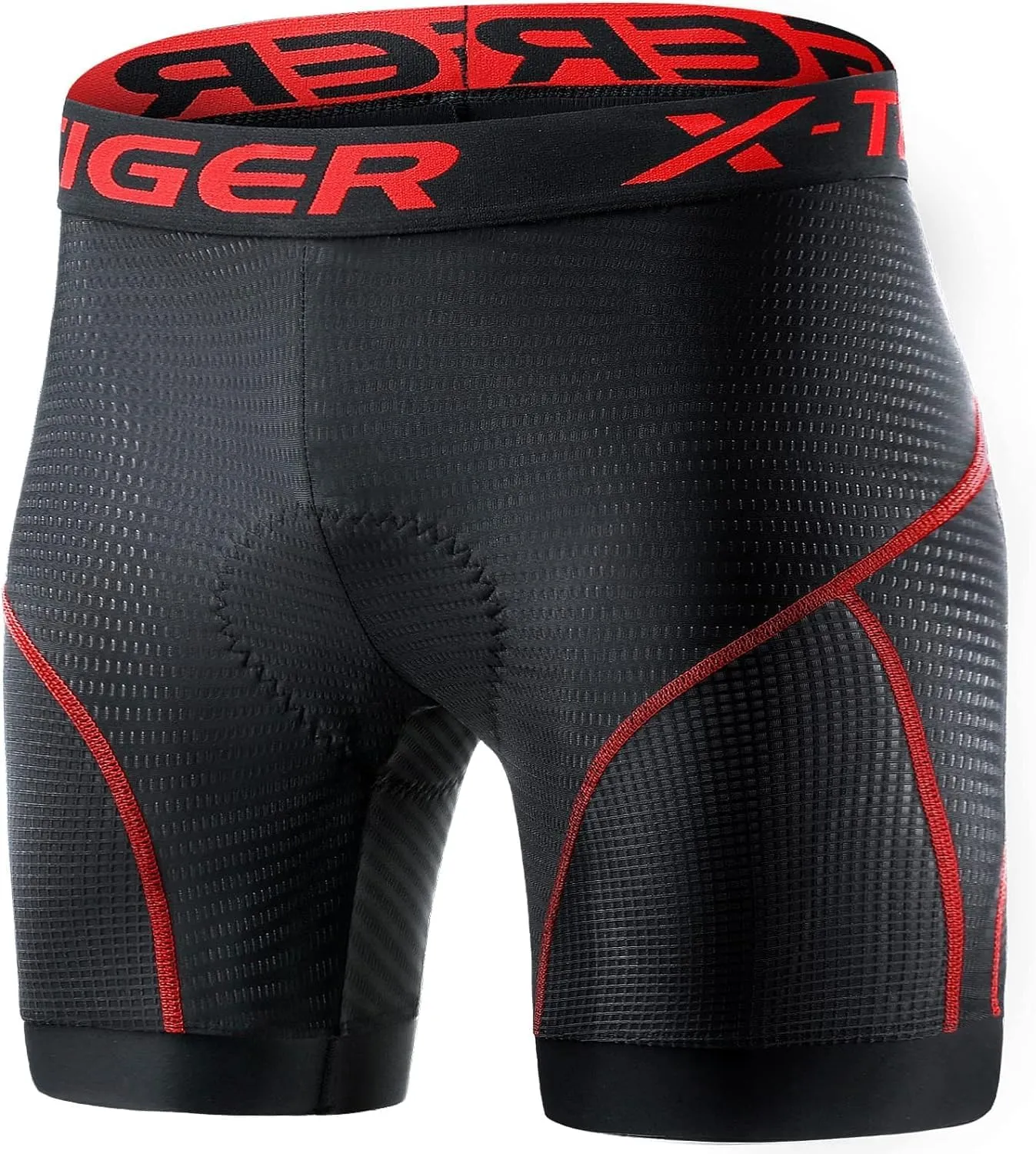 X-TIGER Men's Cycling Underwear Shorts 5D Padded Gel,MTB Biking Shorts Pants with Breathable,Adsorbent Design