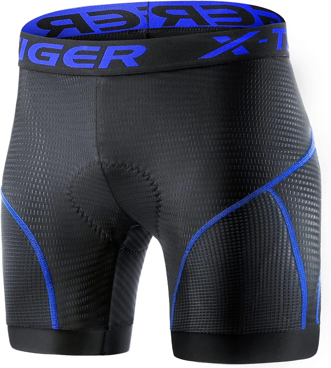 X-TIGER Men's Cycling Underwear Shorts 5D Padded Gel,MTB Biking Shorts Pants with Breathable,Adsorbent Design