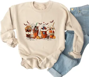 Yimoya Sanderson Witch Museum Sweatshirt Womens Funny Halloween Pullovers Hocus Pocus Blouse Tops