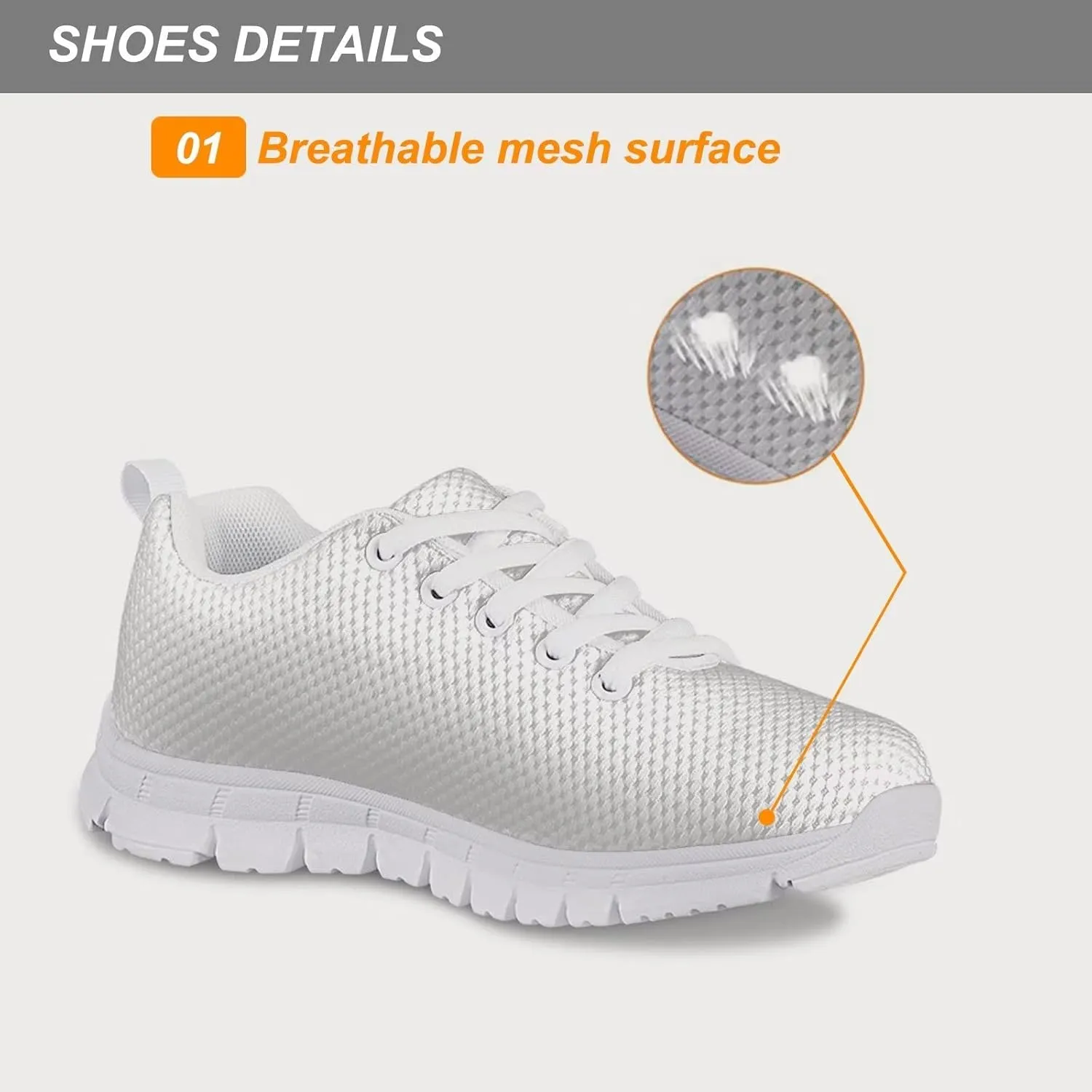 Ystardream Girls Sneakers Lightweight Breathable Running Tennis Boys Girls Shoes