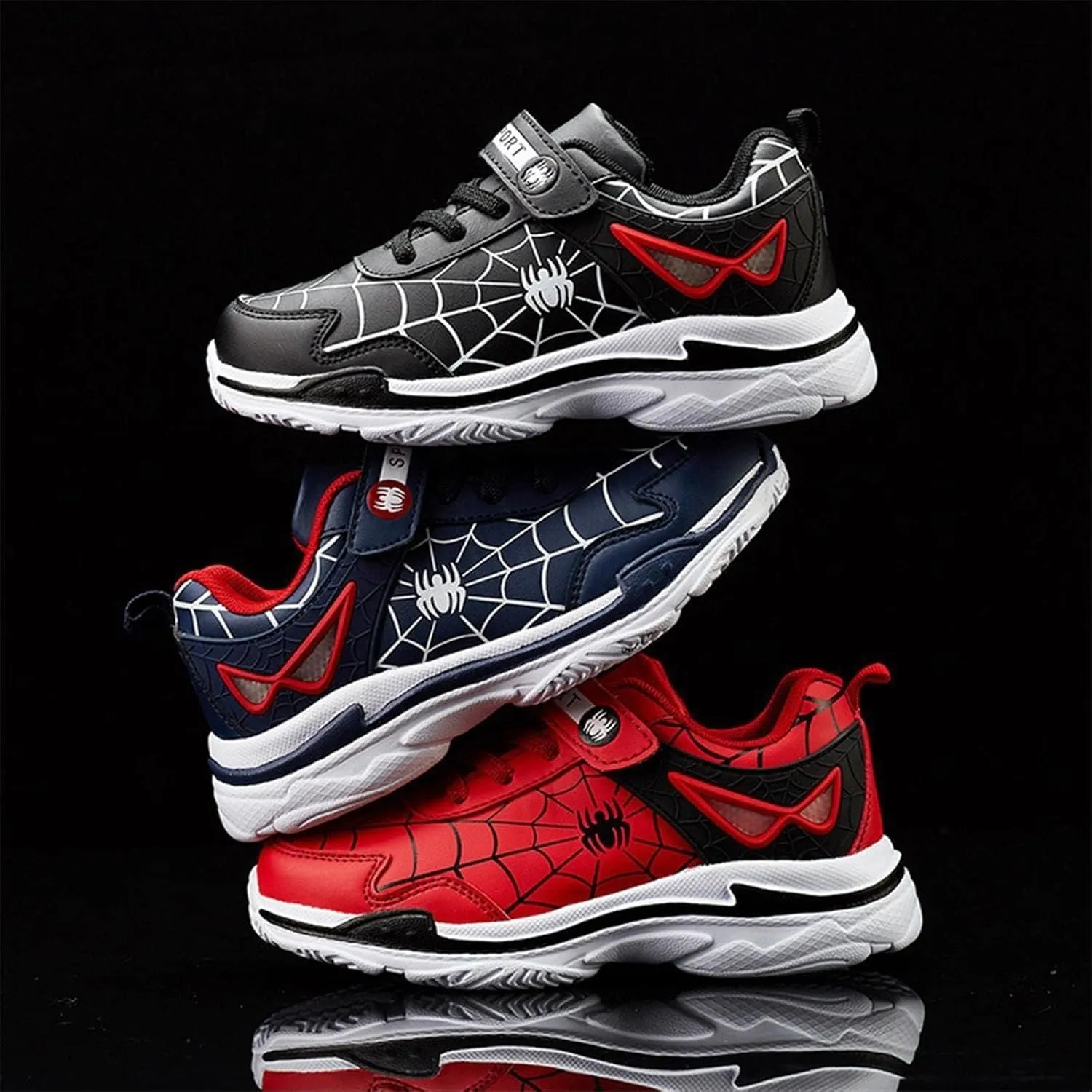 YTRXM Little/Big Boys Girls Shoes Kids Lightweight Breathable Running Sneakers Children Athletic Sport Tennis Walking Shoes