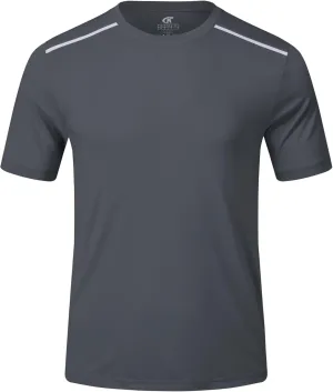 Yundobop Men's Athletic Workout T-Shirt Breathable Short Sleeve UPF 50  Running Tee