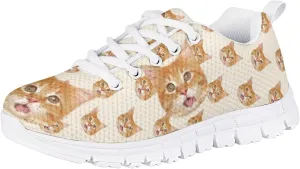 Yzaoxia Little/Big Kids Tennis Shoes for Girls Breathable Mesh Sneakers Lightweight Running Shoes Size 11-3