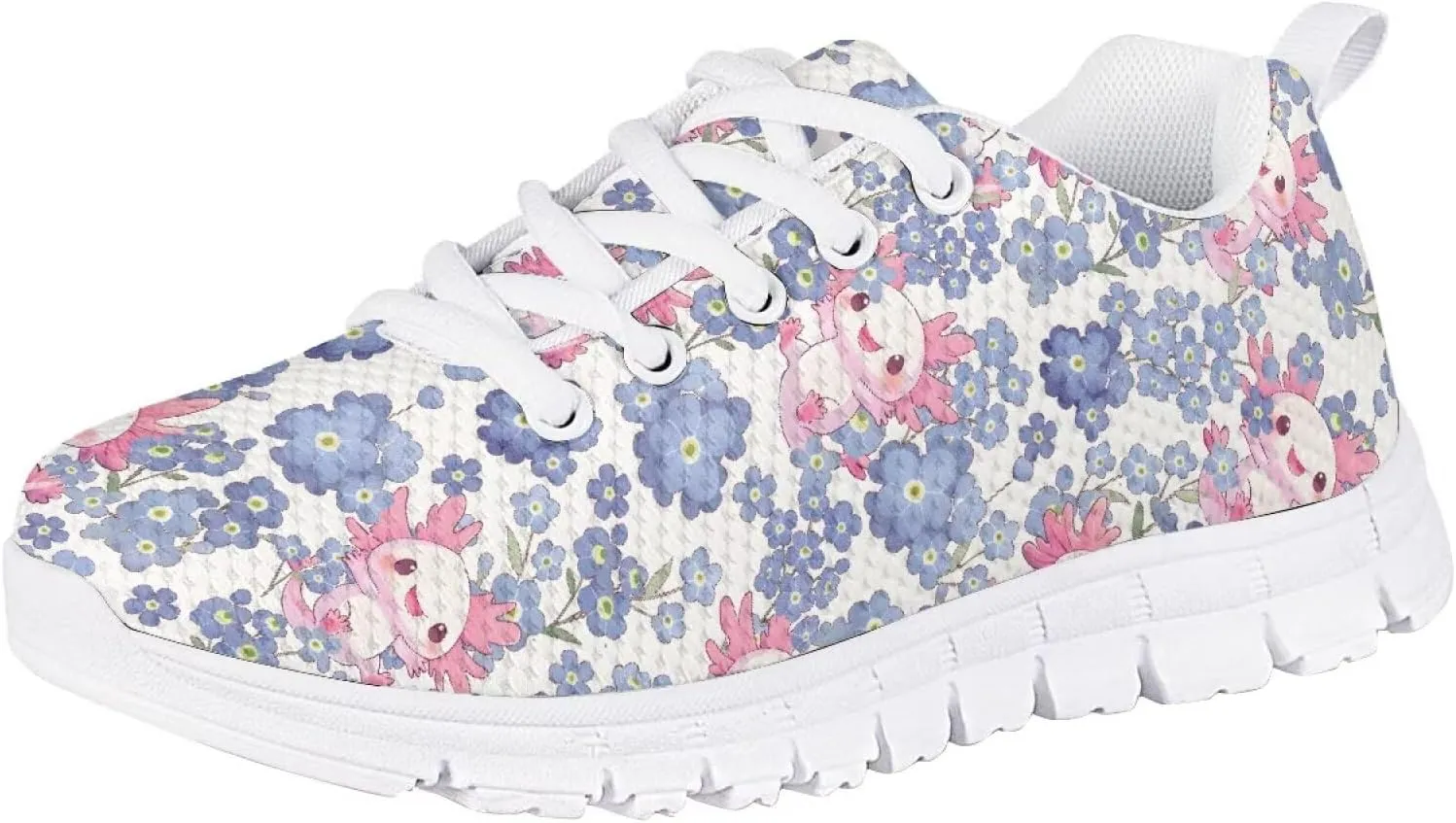 Yzaoxia Little/Big Kids Tennis Shoes for Girls Breathable Mesh Sneakers Lightweight Running Shoes Size 11-3