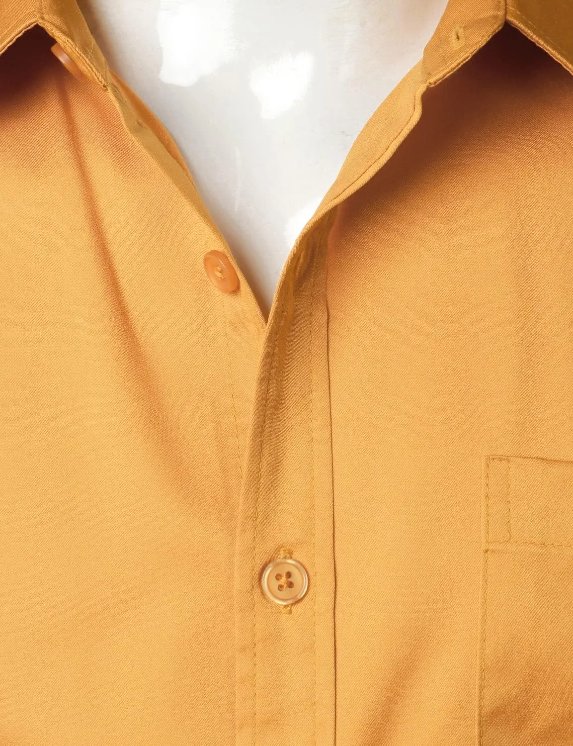 ZEROYAA Men's Casual Urban Stylish Slim Fit Short Sleeve Button Up Dress Shirt with Pocket