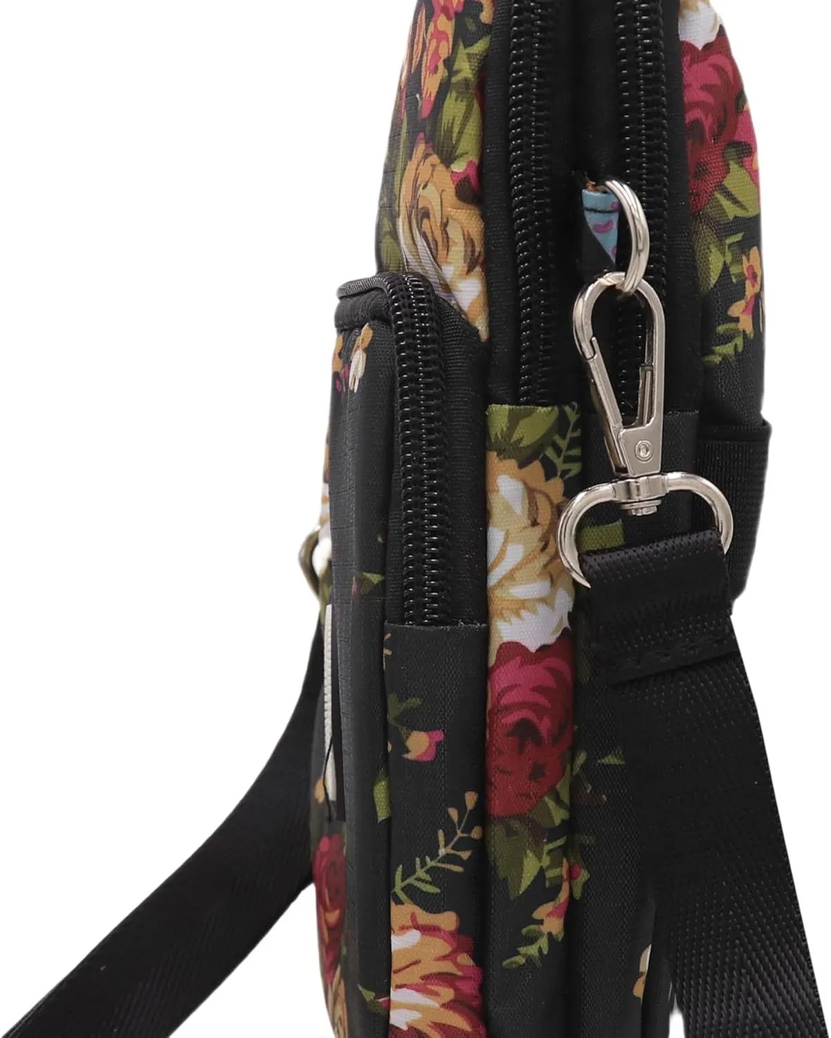 ZGMYC 3-Layers Cellphone Pouch Wristlet Purse Waterproof Sports Armband Shoulder Bag Wallet