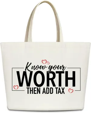 Ziyouza Canvas Tote Bag for Women Tote Bag Cute Aesthetic Tote Bag Reusable Tote Bag for Travel Vacation Shopping -A